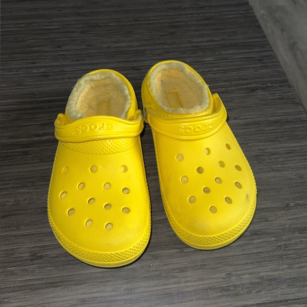 CROCS Women’s Bright Yellow Slippers